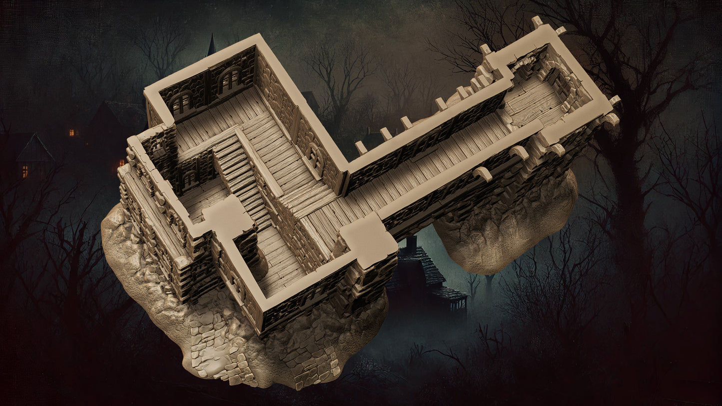 The King's Rest Inn – 3D Printed Medieval Tavern Terrain for Wargaming & TTRPGs