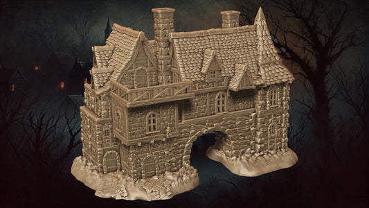 The King's Rest Inn – 3D Printed Medieval Tavern Terrain for Wargaming & TTRPGs