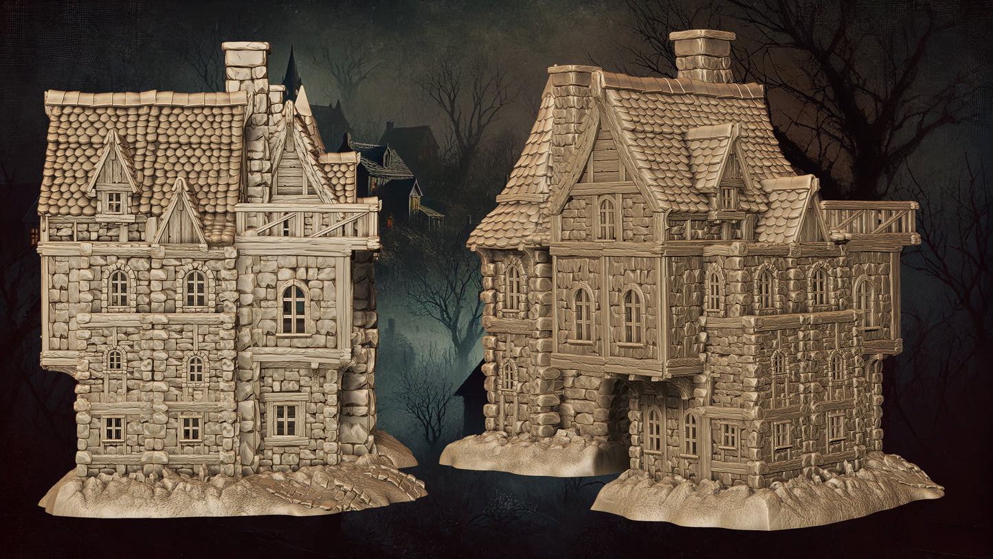 The King's Rest Inn – 3D Printed Medieval Tavern Terrain for Wargaming & TTRPGs