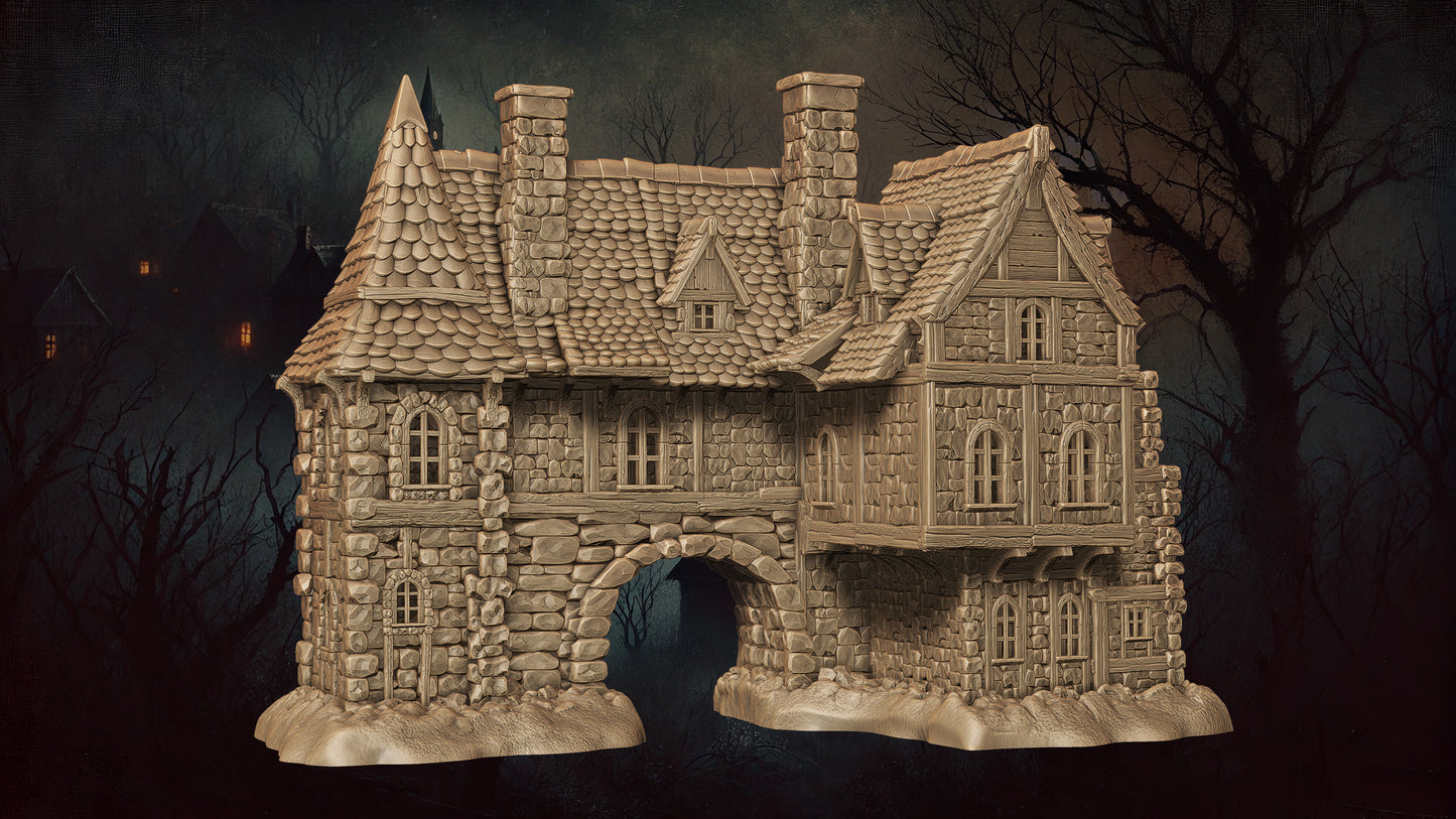 The King's Rest Inn – 3D Printed Medieval Tavern Terrain for Wargaming & TTRPGs