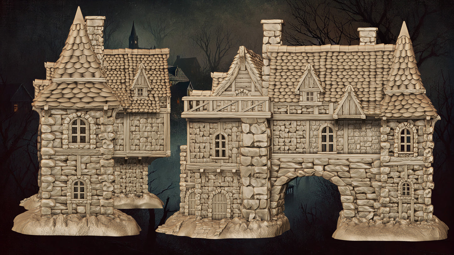 The King's Rest Inn – 3D Printed Medieval Tavern Terrain for Wargaming & TTRPGs